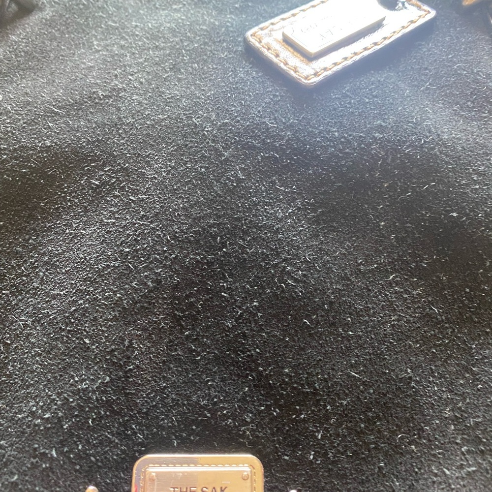 Black suede The Sak hobo purse - Picture 2 of 8